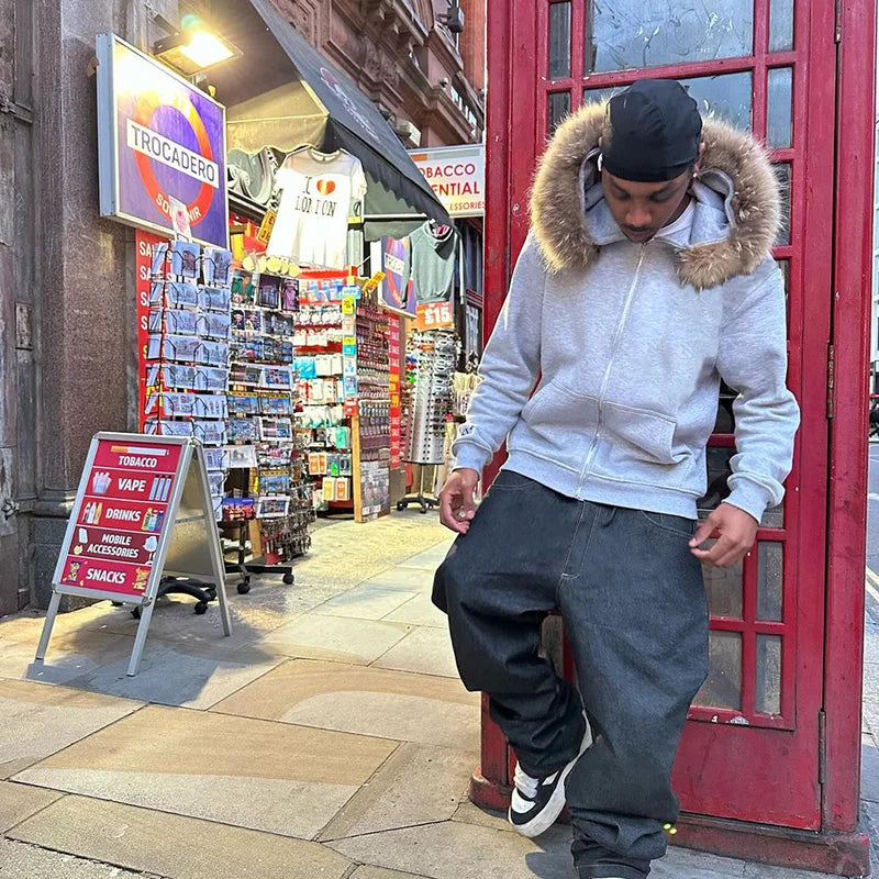 FurCove Fur Zip Up Hoodie